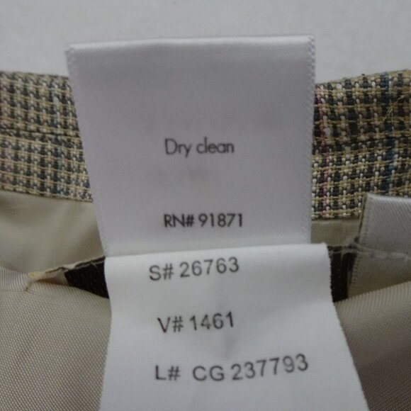 Norm Thompson Sport Coat Blazer Jacket Men's Size 44L Classic Silk Nubby - Picture 8 of 8